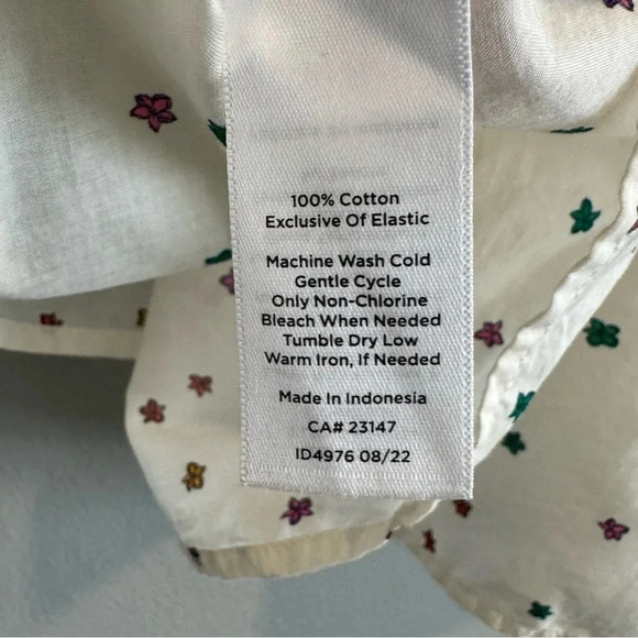 Talbots Floral Blouse - Multicolor and White - Picture 9 of 9